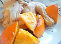 Frango no Forno com Laranja e Limão