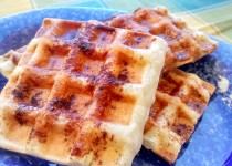 Waffles de Massa Folhada