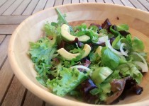 Salada de Alface com Abacate