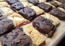 Biscoitos de Chocolate Preto e Branco