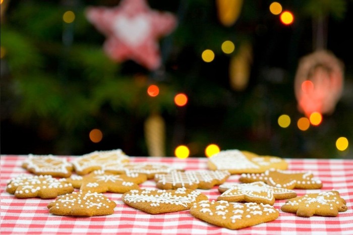 Mesa-de-Natal-com-Biscoitos