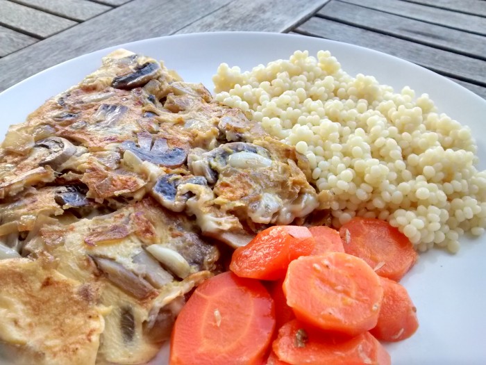 Omelete-de-Cogumelos