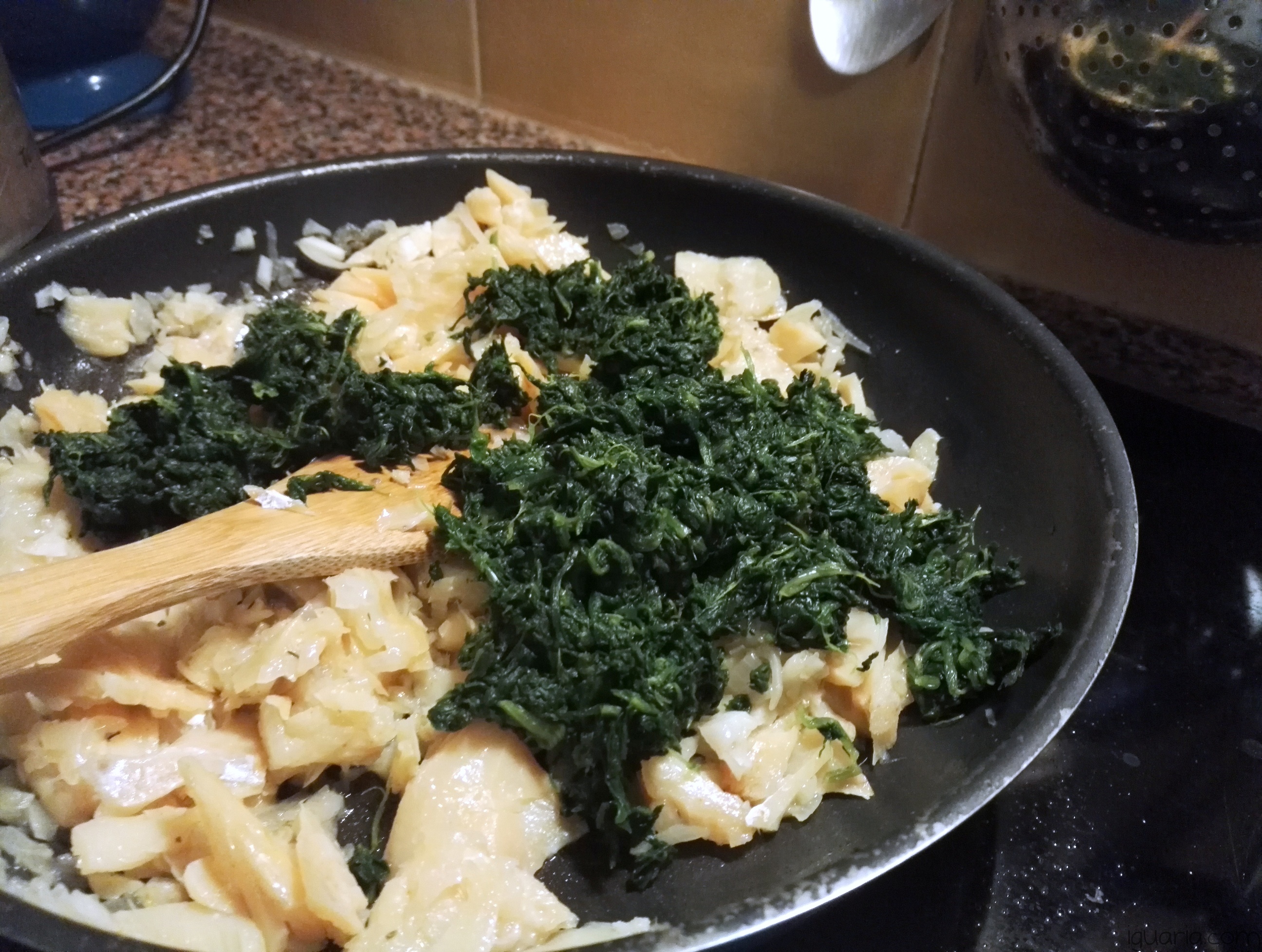 Iguaria_Bacalhau-com-Espinafres