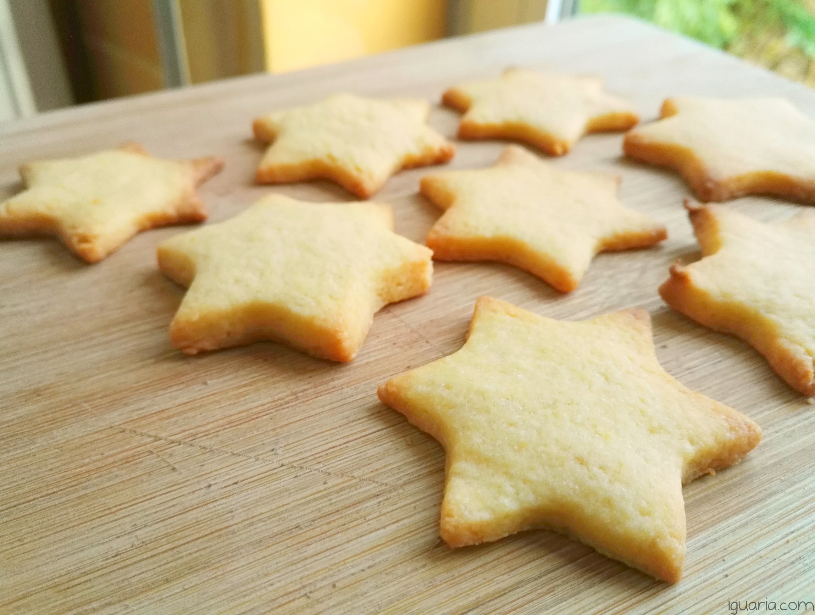 Biscoitos Estrela de Natal • Iguaria! Receita e Culinária