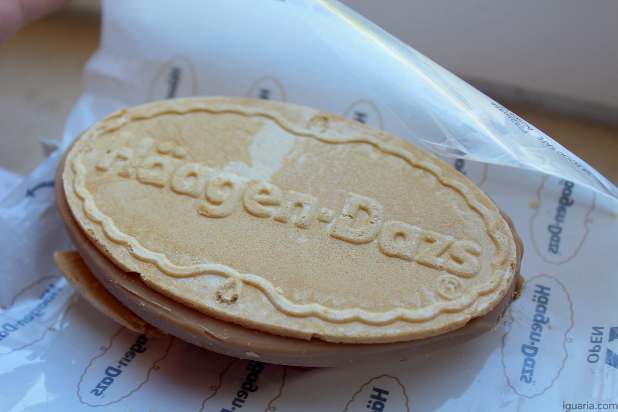 HaagenDazs Cream Crisp Double Caramel • Iguaria Receita e Culinária