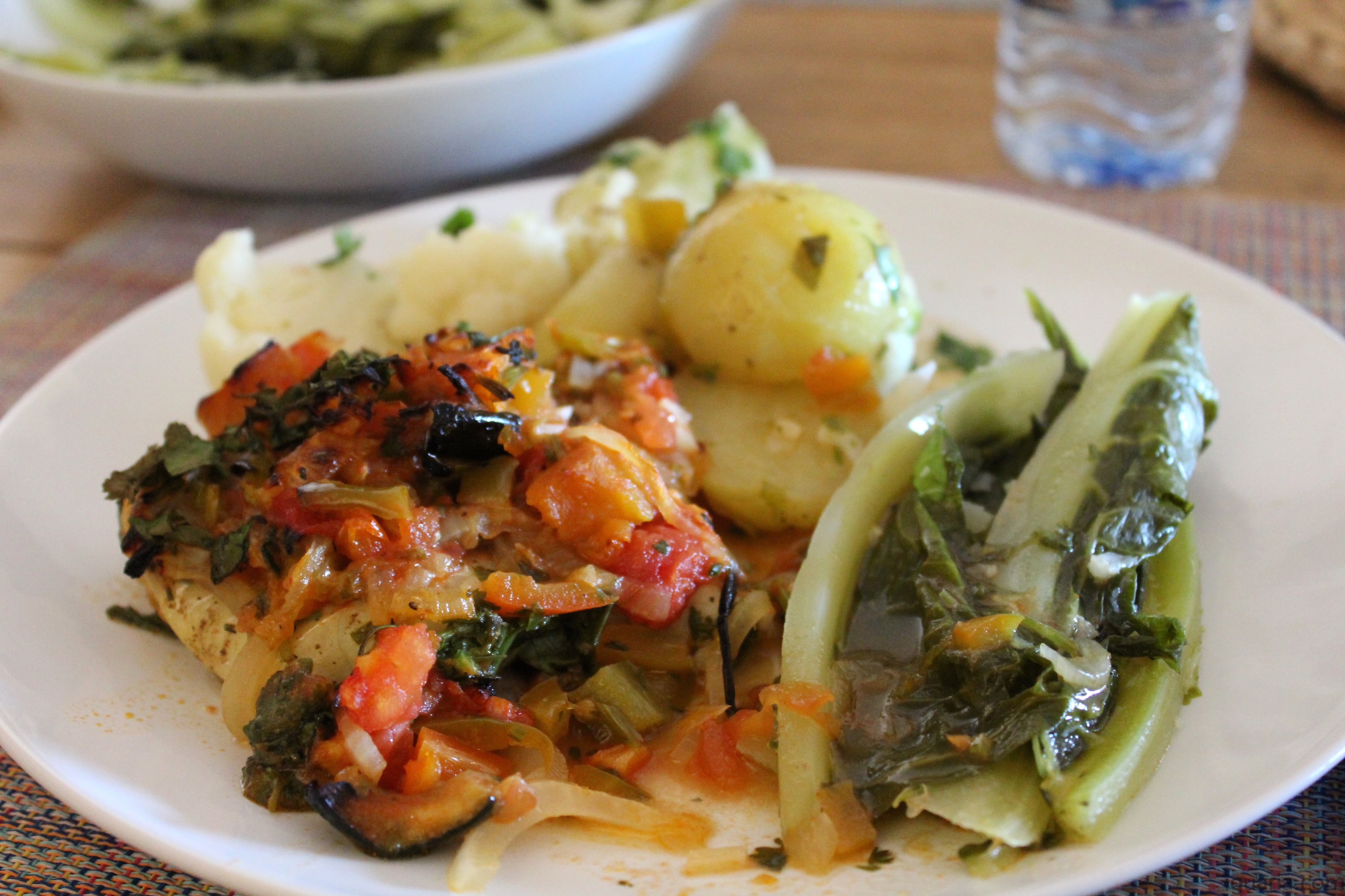 Bacalhau Com Cebolada No Forno