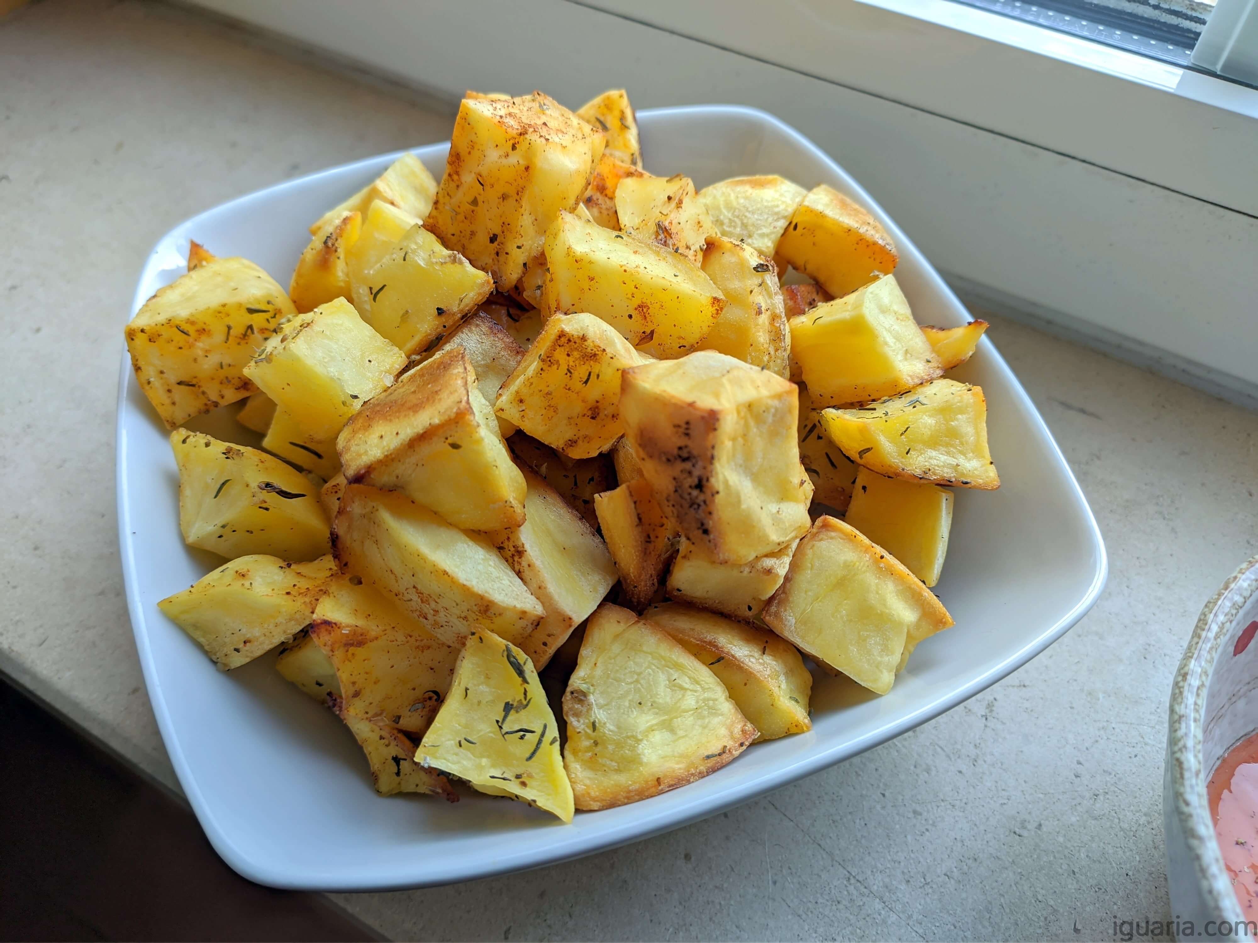 DICAS DA CANDINHA: Batata frita de forno