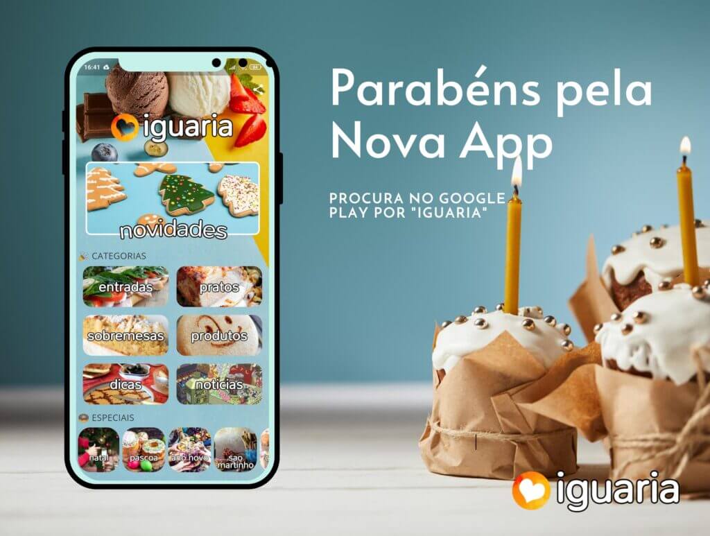 Nova App Android do Iguaria • Iguaria Receita e Culinária