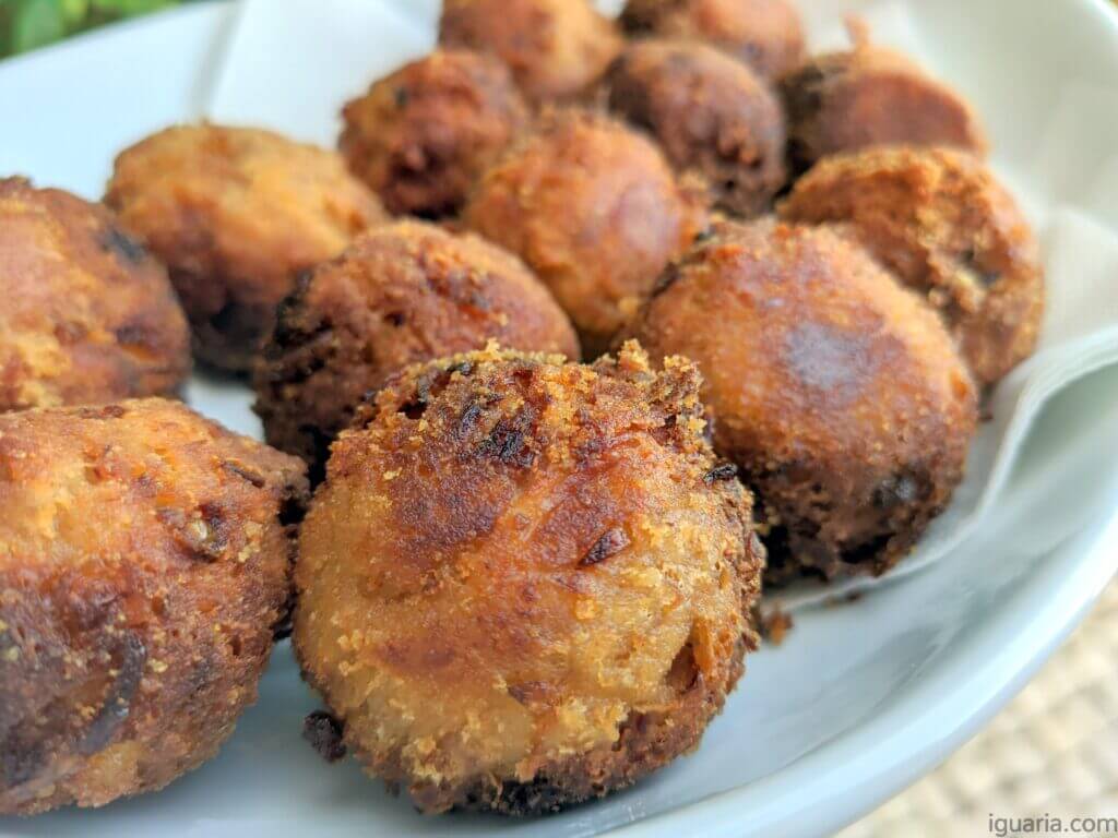 Croquetes de Alheira de Mirandela • Iguaria Receita e Culinária